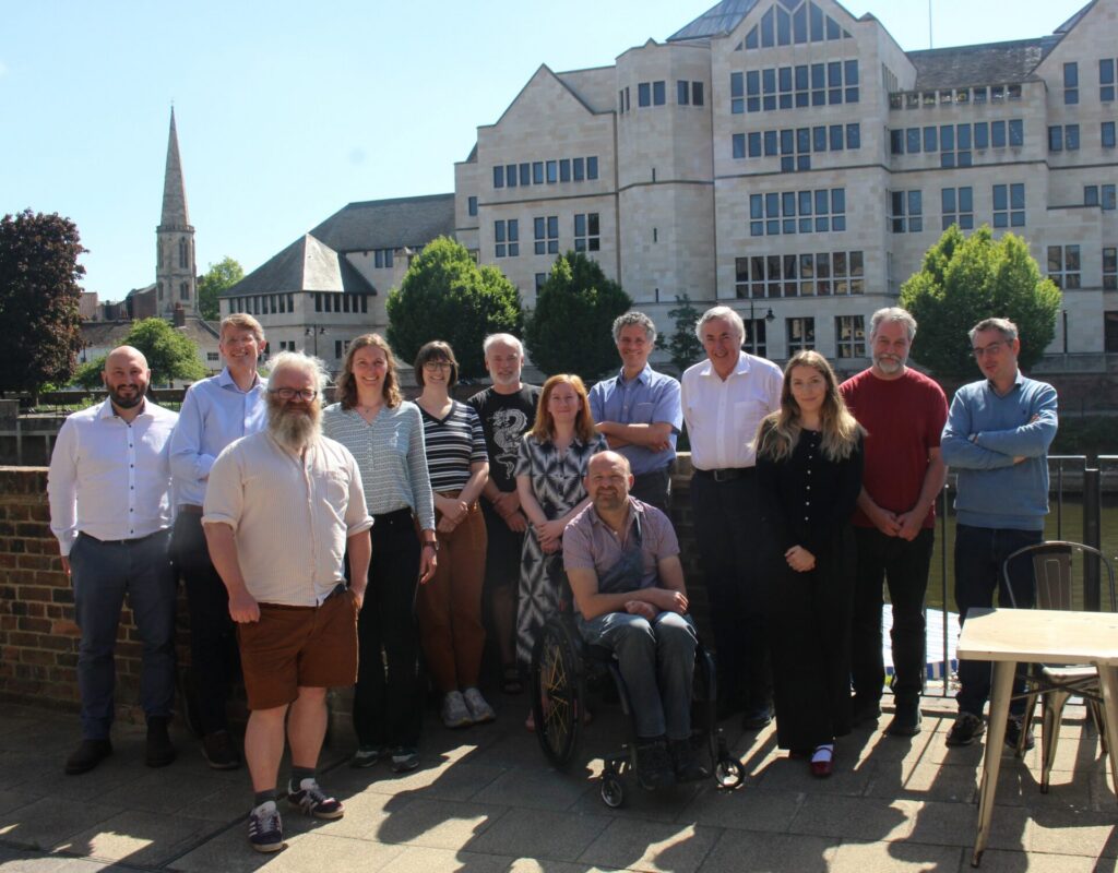 Group photo from project meeting