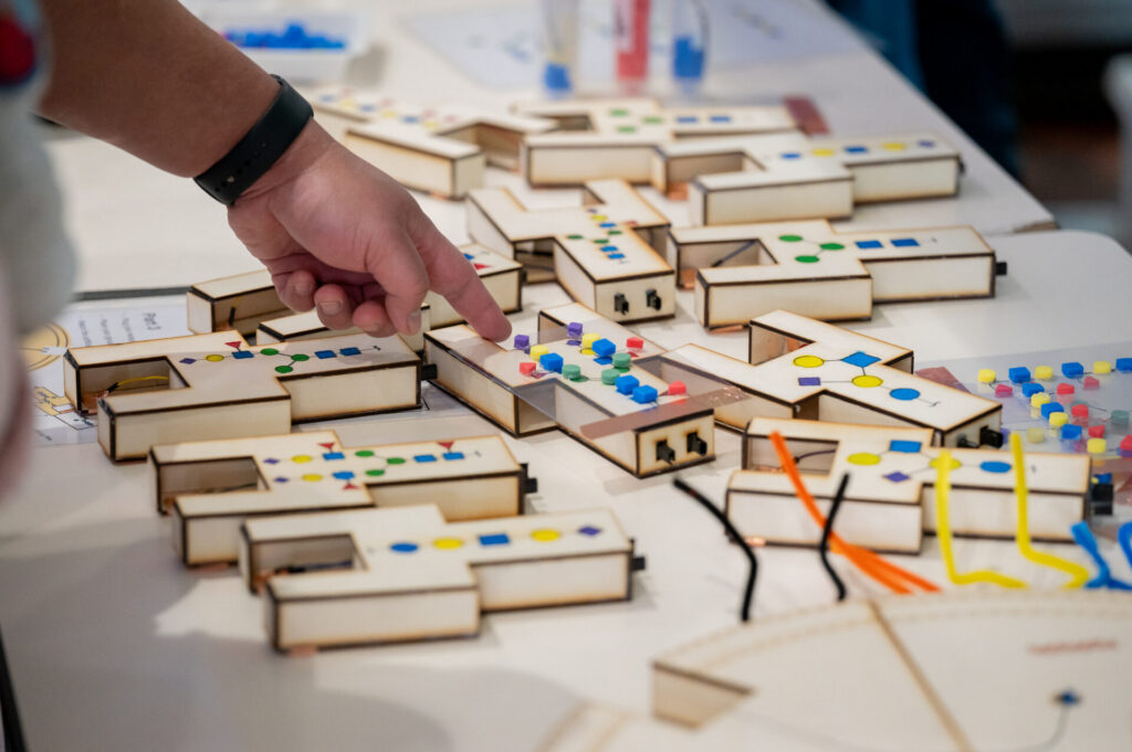 Items used at Be Curious public engagement event